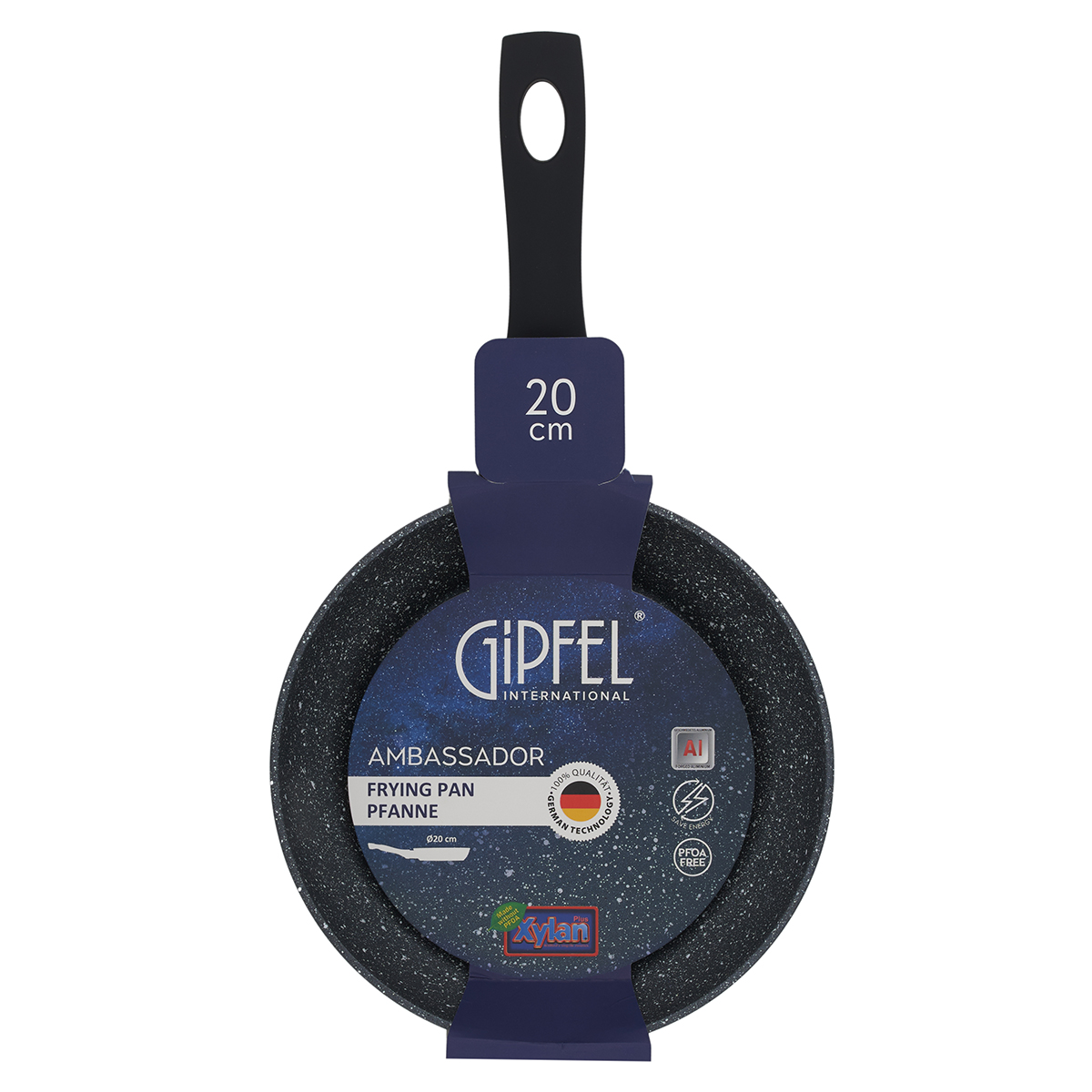 Алюминиевая сковорода Gipfel Ambassador 52782 20 см фото