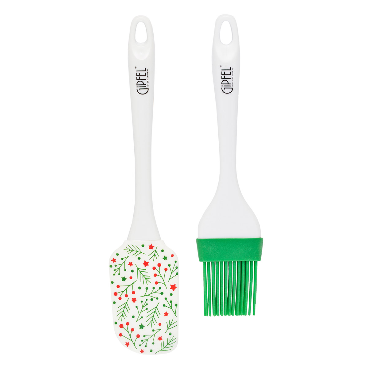 Кухонная лопатка и кисточка в наборе Gipfel Christmas 52143 силиконовые фото