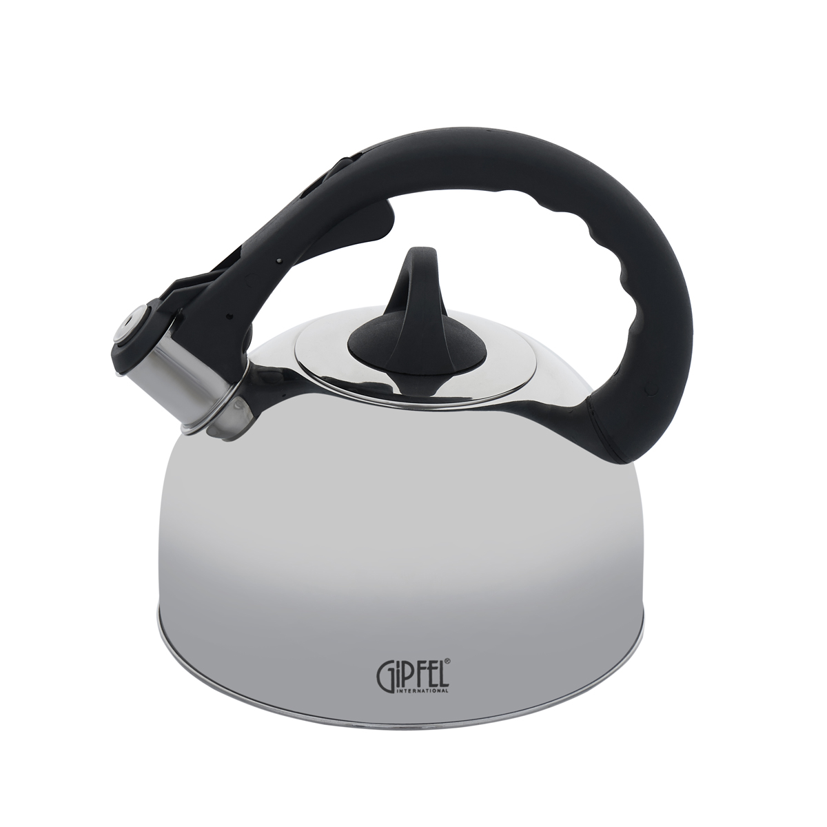 картинка 8601 GIPFEL Чайник со свистком COSMO 2,5л. Материал: нерж сталь. Цвет: металл. от магазина Gipfel