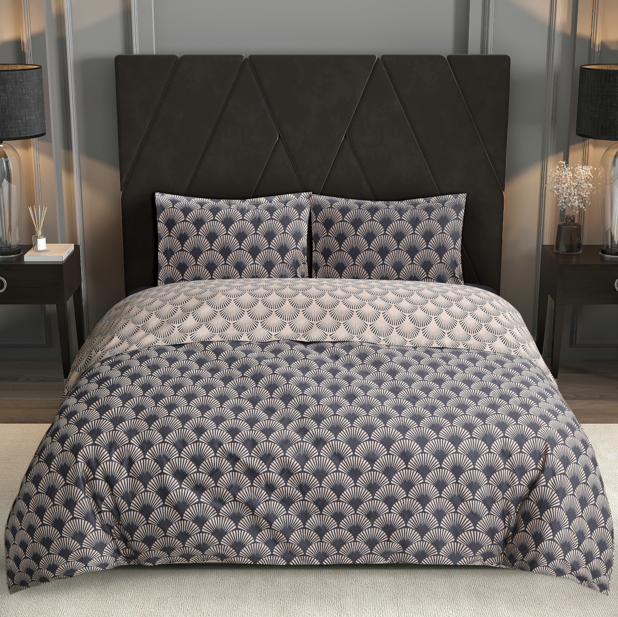 Комплект постельного белья двуспальный евро Gipfel Gabriel 42745 фото