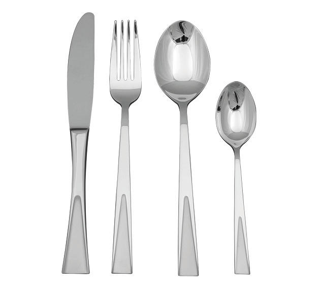 картинка 8484 GIPFEL Набор столовых приборов 24 предмета премиального класса в кожаном футляре. Материал: нерж. сталь 18/10. от магазина Gipfel