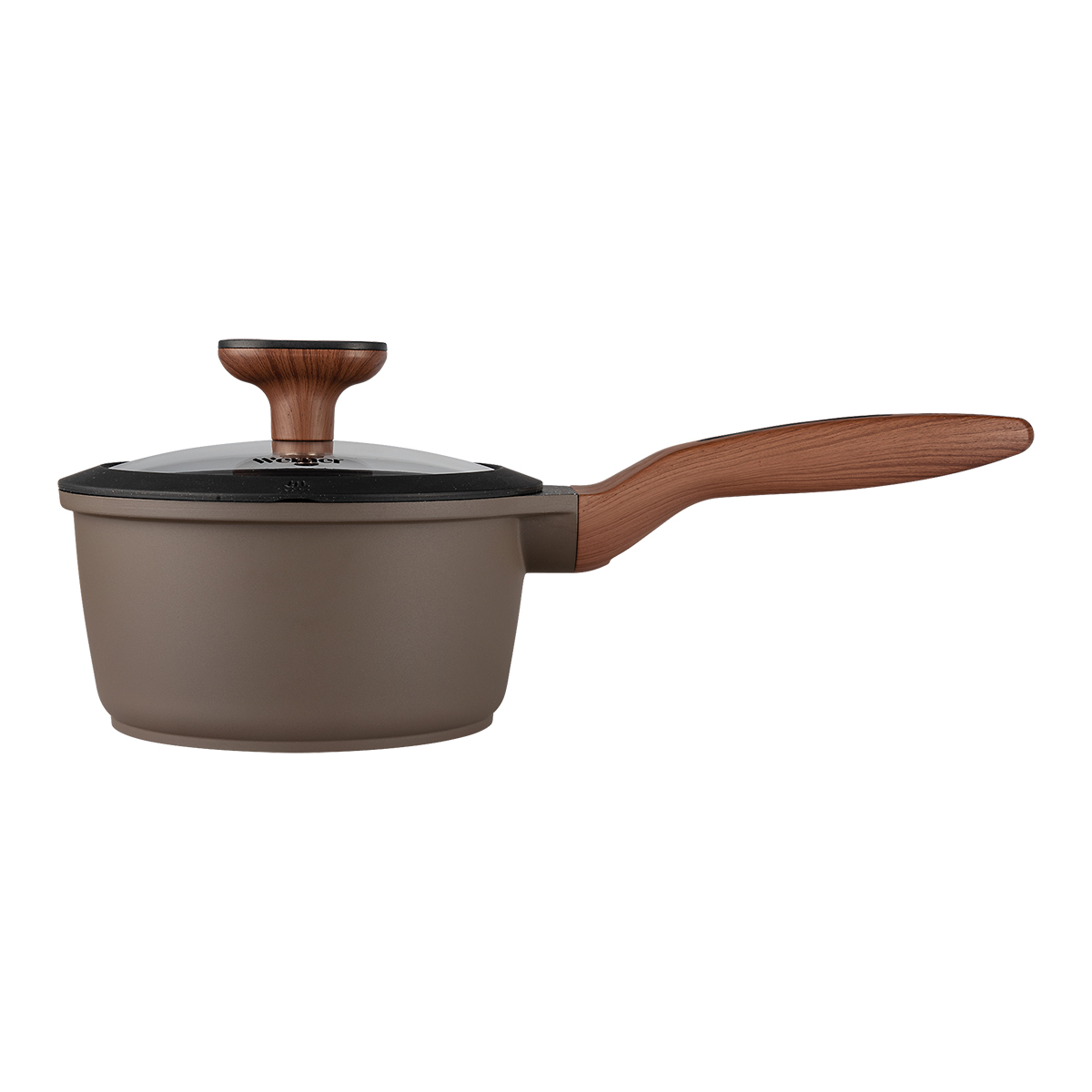 картинка 2360 GIPFEL Ковш TOSCANA со стеклянной крышкой 1,2 л от магазина Gipfel