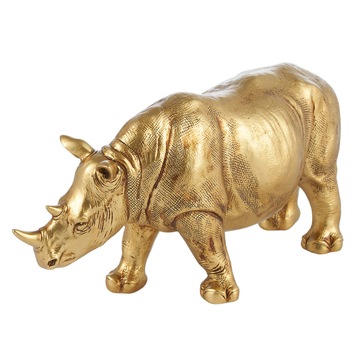 Статуэтка Gipfel Golden Rhinoceros 43074 фото