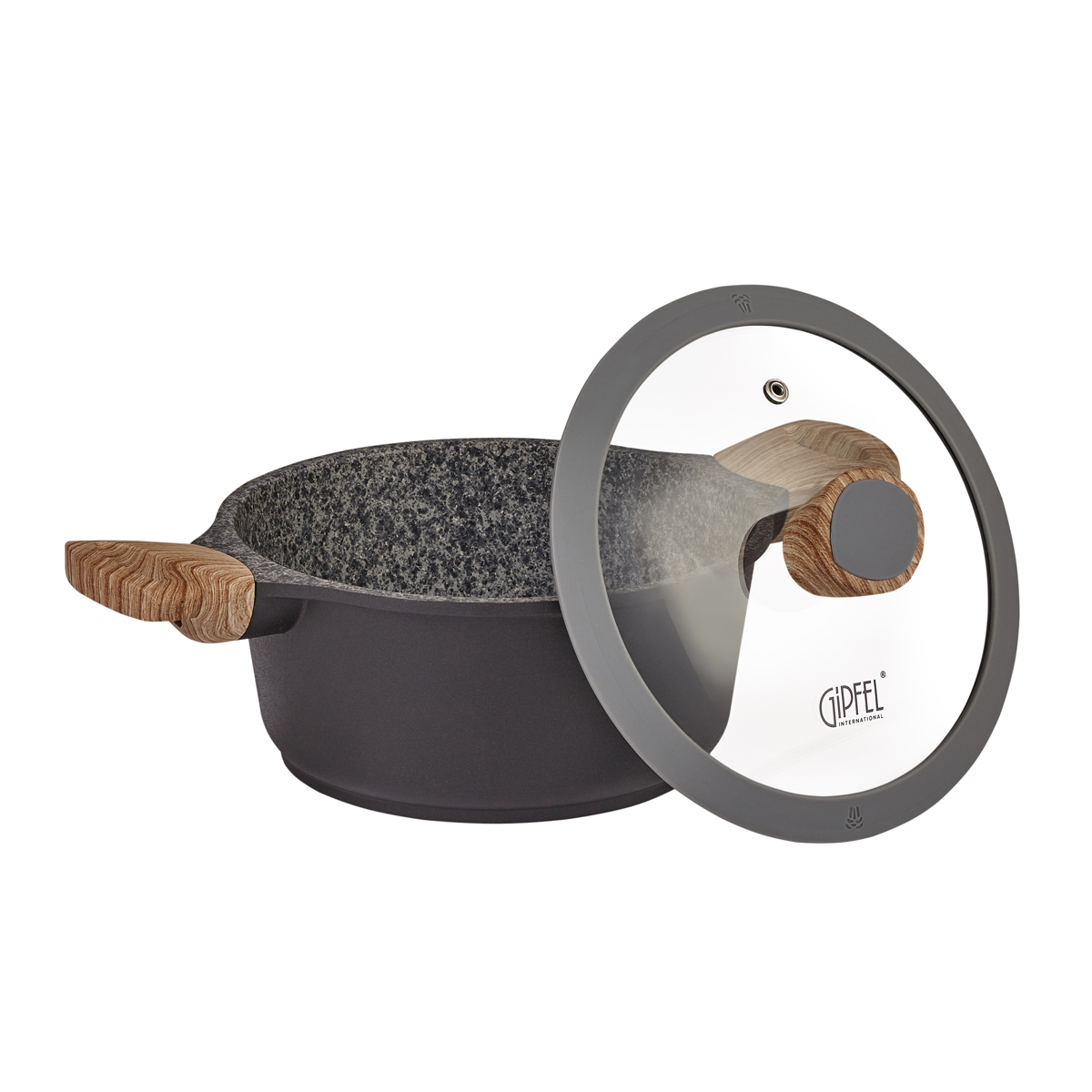 Алюминиевая кастрюля Gipfel Oliver 0571 20 см/2,5 л фото