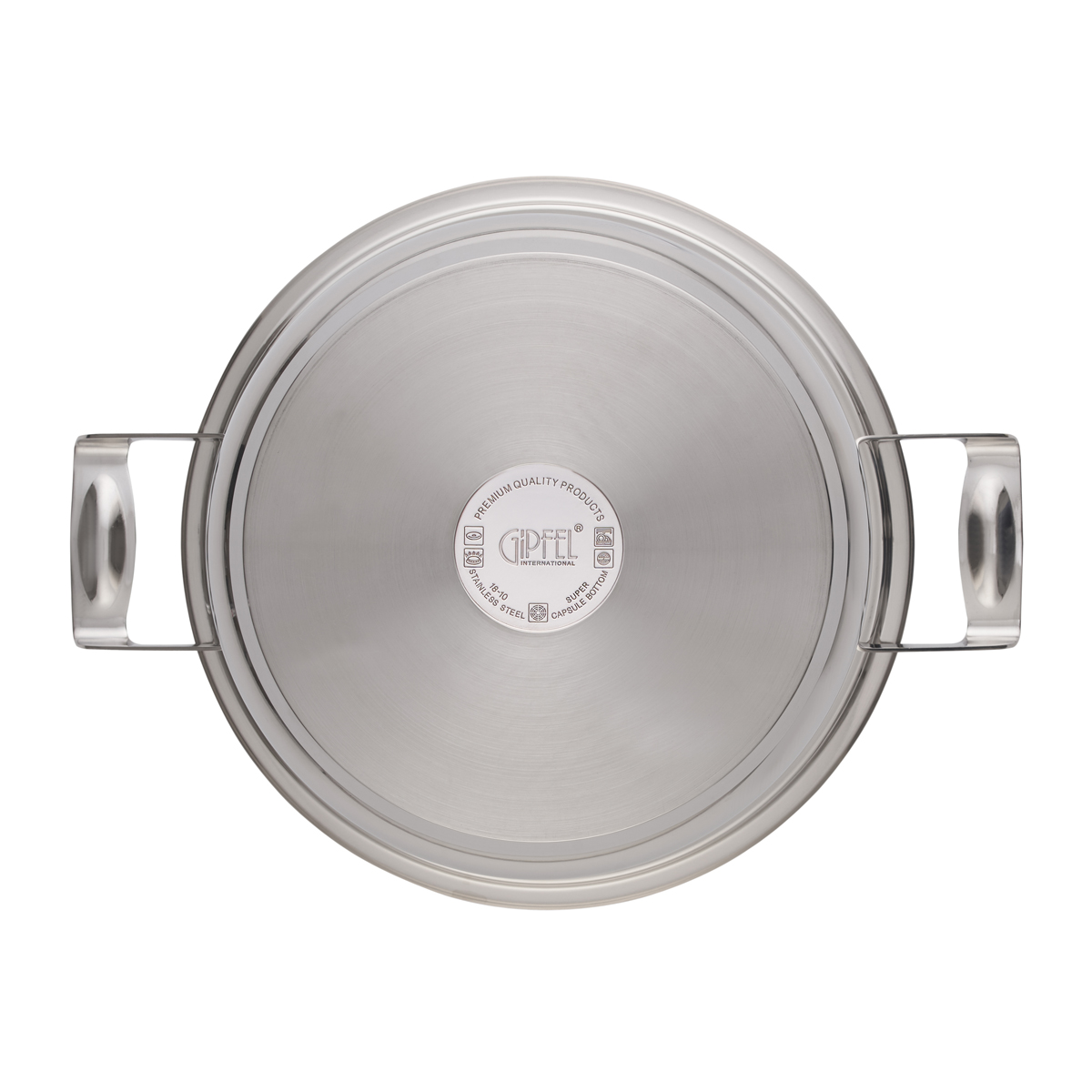 картинка 8595 GIPFEL Набор посуды MASTER 5пр. со стеклянными крышками от магазина Gipfel