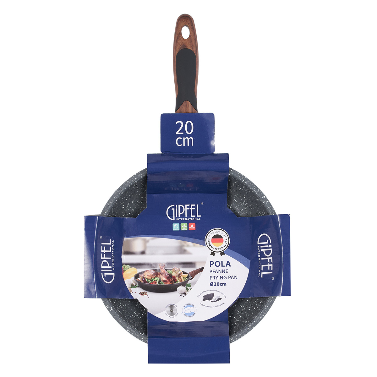 Алюминиевая сковорода Gipfel Pola 2662 20 см фото