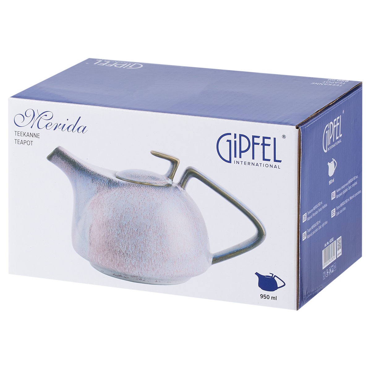 Чайник заварочный Gipfel Merida 43282 950 мл фото