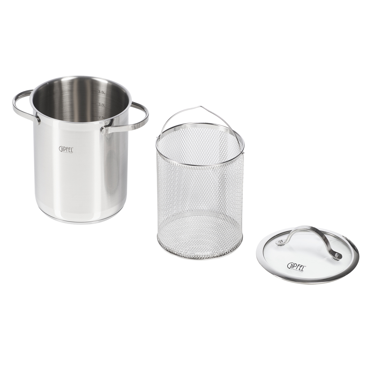 картинка Кастрюля для варки спаржи Gipfel 1303 от магазина Gipfel