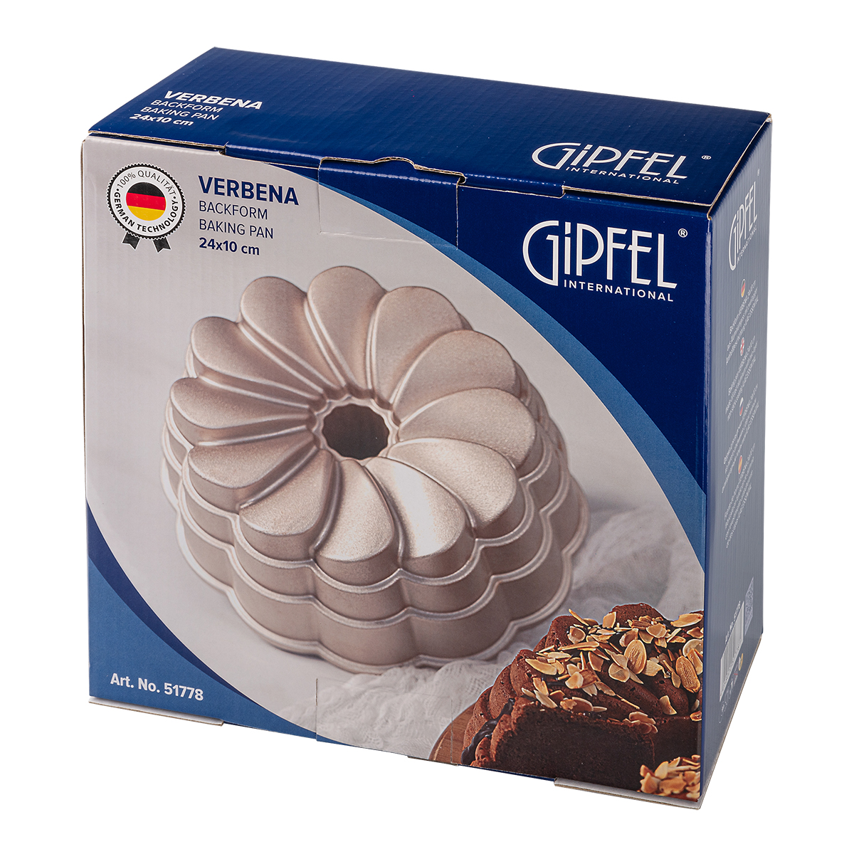 Форма для выпечки Gipfel Verbena 51778 24x10 см фото