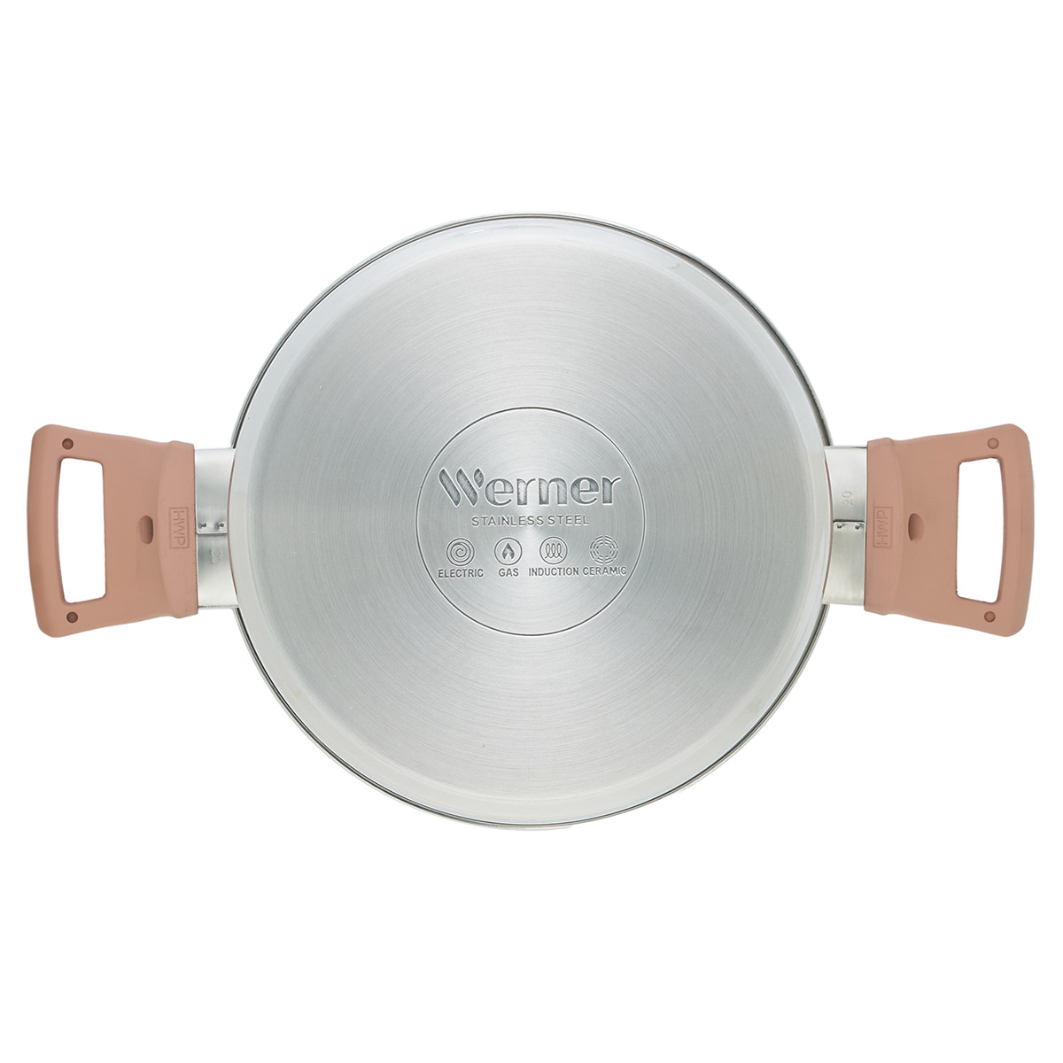 Набор посуды из нержавеющей стали Werner Eletto 51868 6 предметов фото