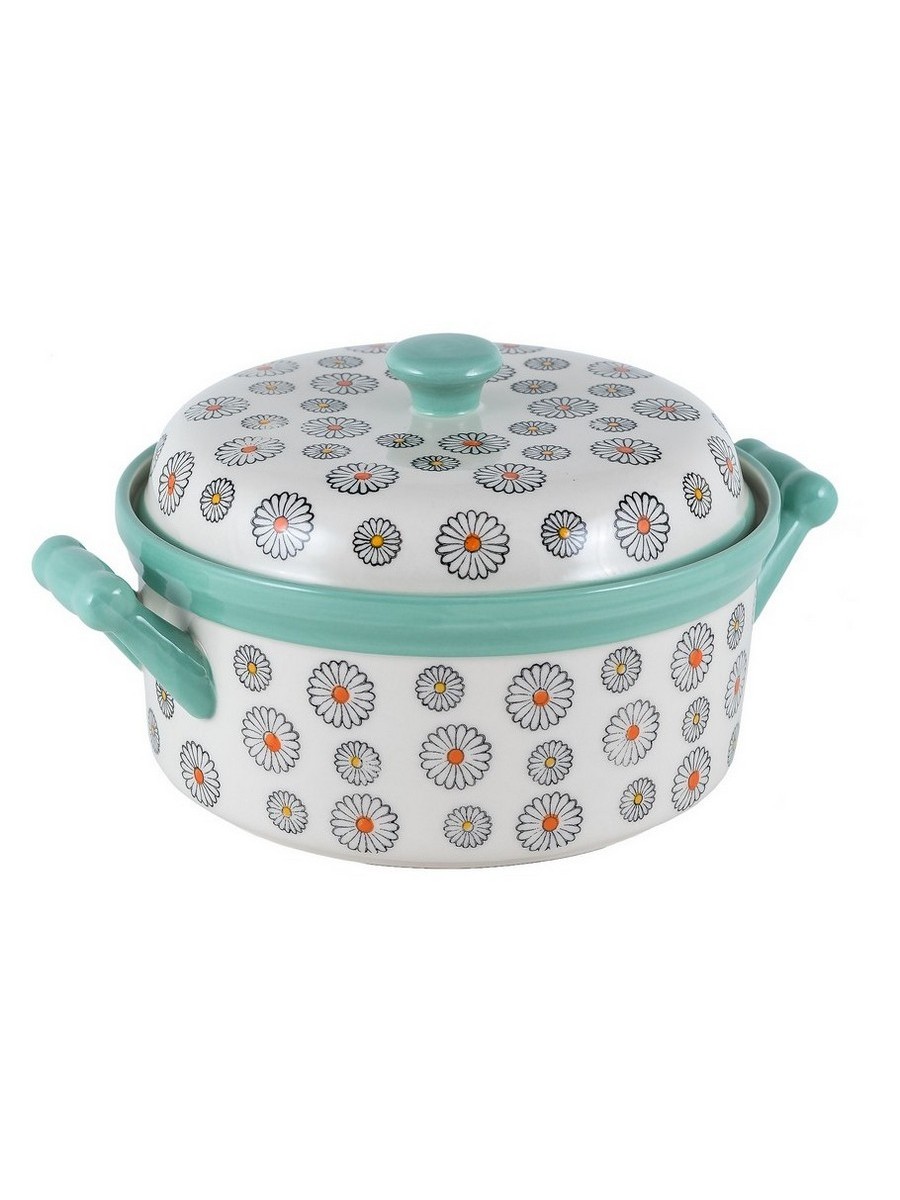 картинка 3831 GIPFEL Горшок керамический 1,2л, 23х18х12см с крышкой от магазина Gipfel