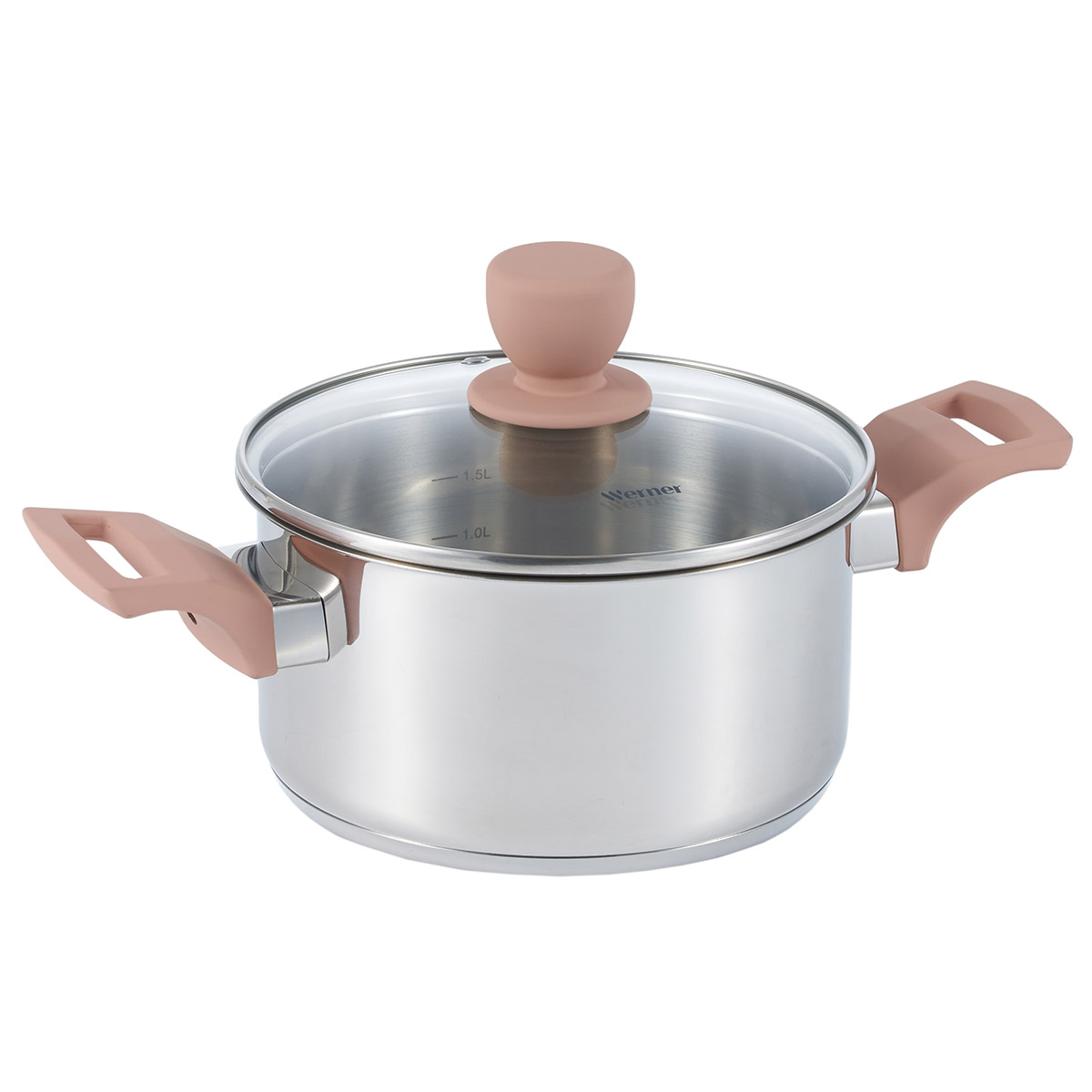 Набор посуды из нержавеющей стали Werner Eletto 51868 6 предметов фото