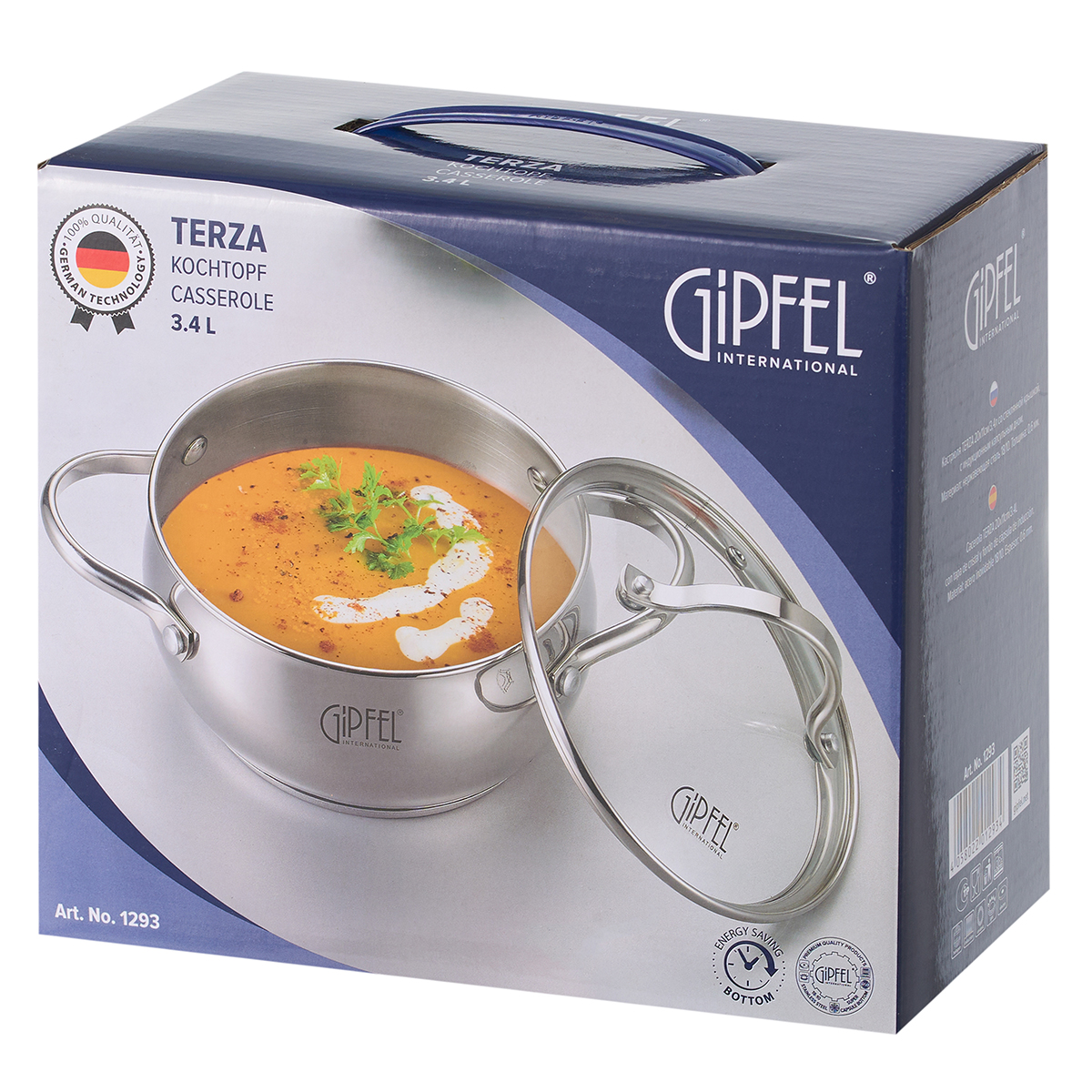 картинка Кастрюля TERZA Gipfel 1293 от магазина Gipfel