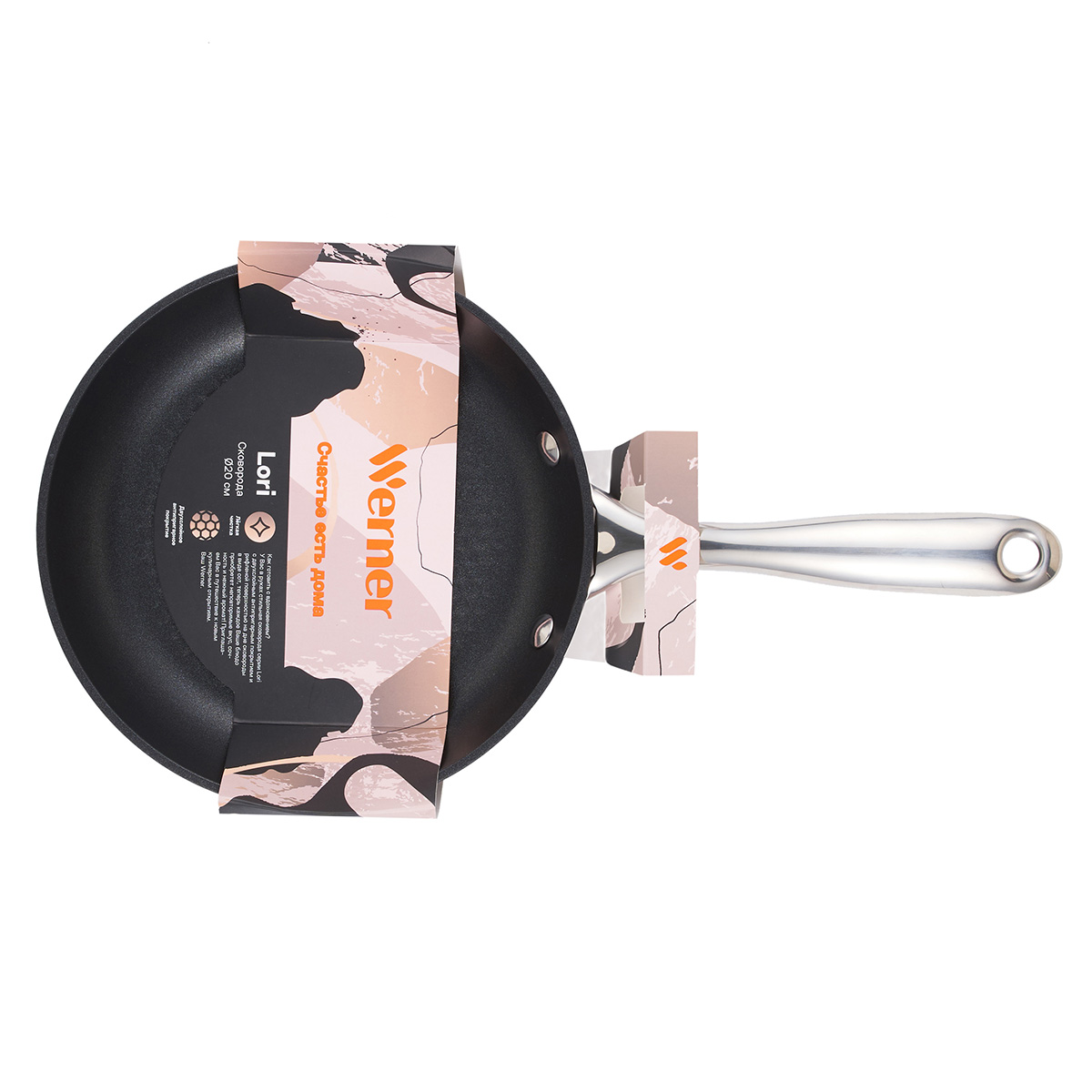 Алюминиевая сковорода Werner Lori 50132 20 см фото