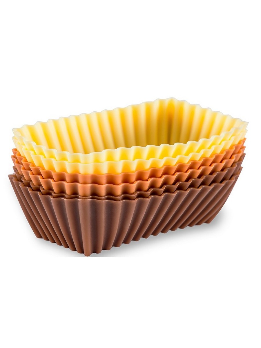 Набор формочек для выпечки Gipfel 0354 8,5x4,5x2,8 см 6 предметов фото