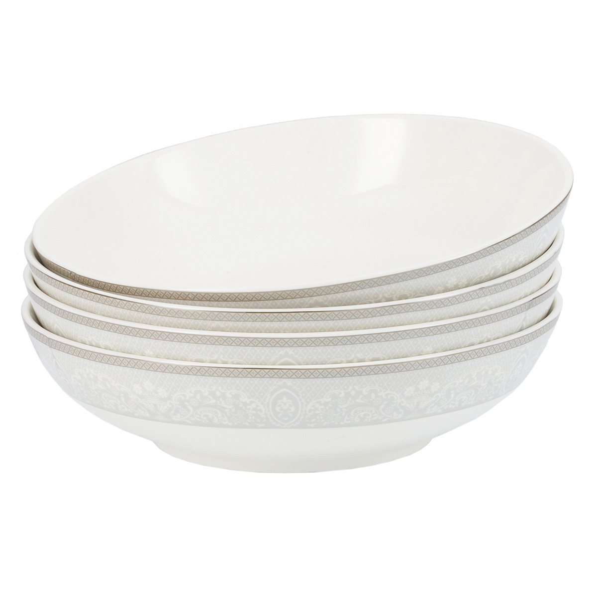 Набор суповых тарелок Gipfel Annet 42784 20 см 4 предмета фото