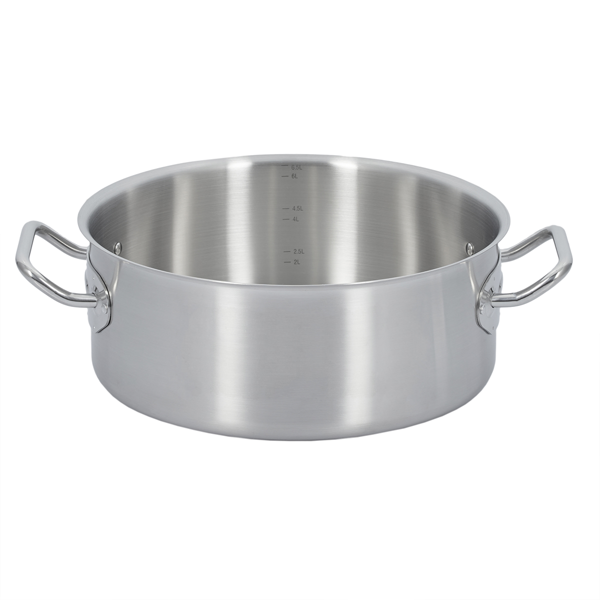 Кастрюля из нержавеющей стали Gipfel Horeca Pro 50718 28 см/6,5 л №1