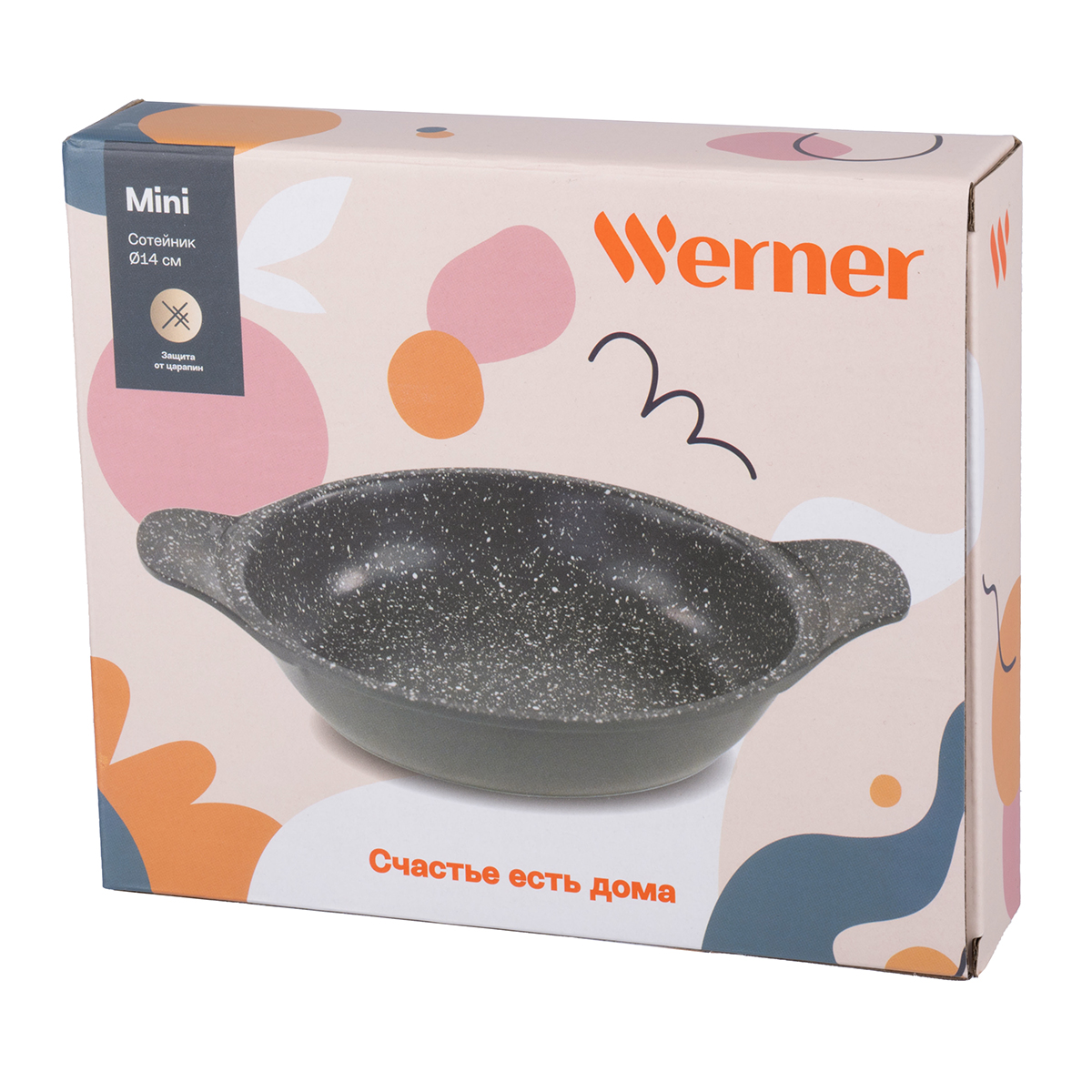 Алюминиевый сотейник Werner Mini 52195 14х3 см фото