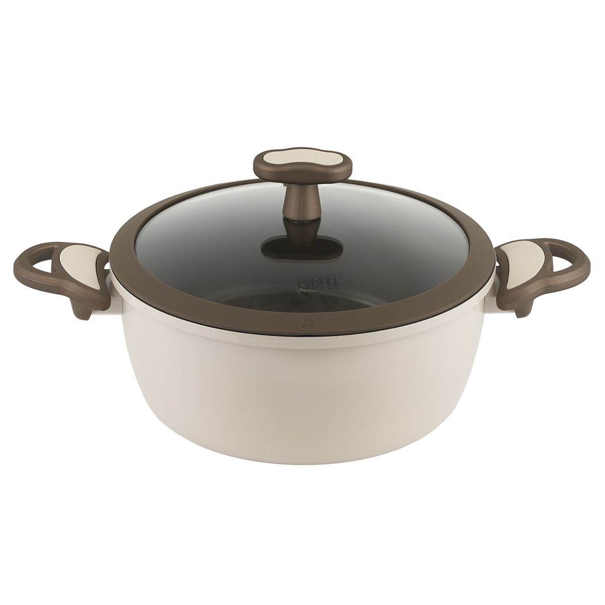 Алюминиевая кастрюля Gipfel Stadella Beige 51108 24 см/5 л фото