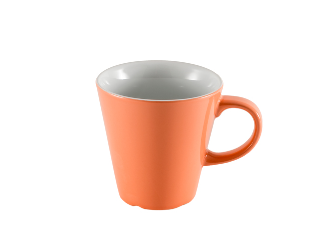 картинка 7901 GIPFEL Кружка EMELIE 400мл. Материал: керамика. Цвет: оранжевый. от магазина Gipfel