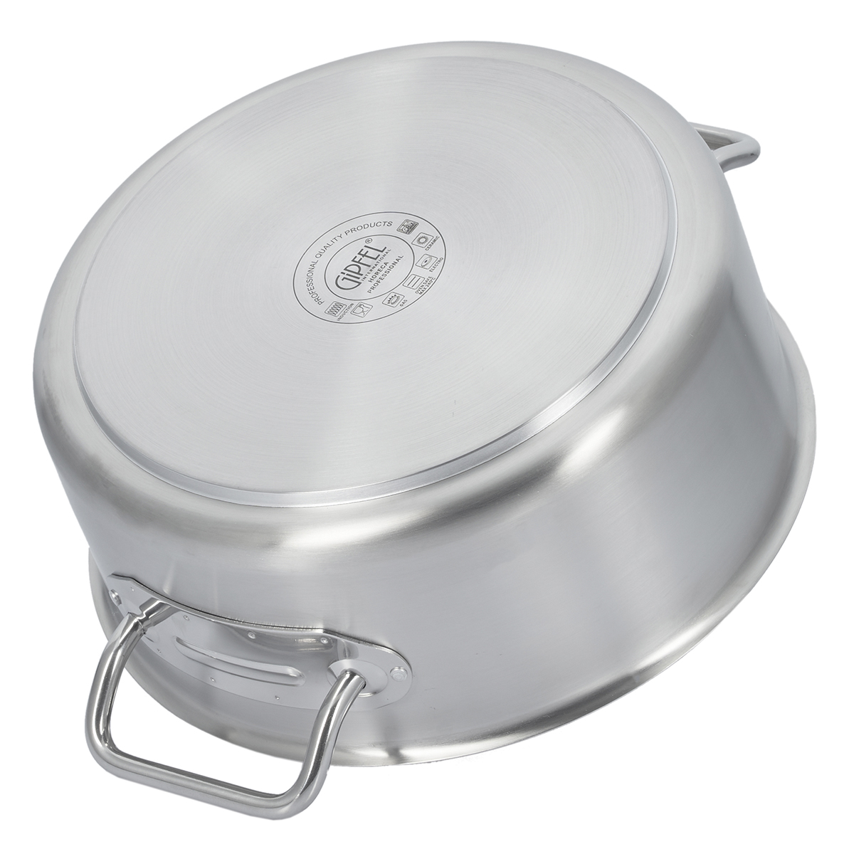 Кастрюля из нержавеющей стали Gipfel Horeca Pro 50718 28 см/6,5 л №4