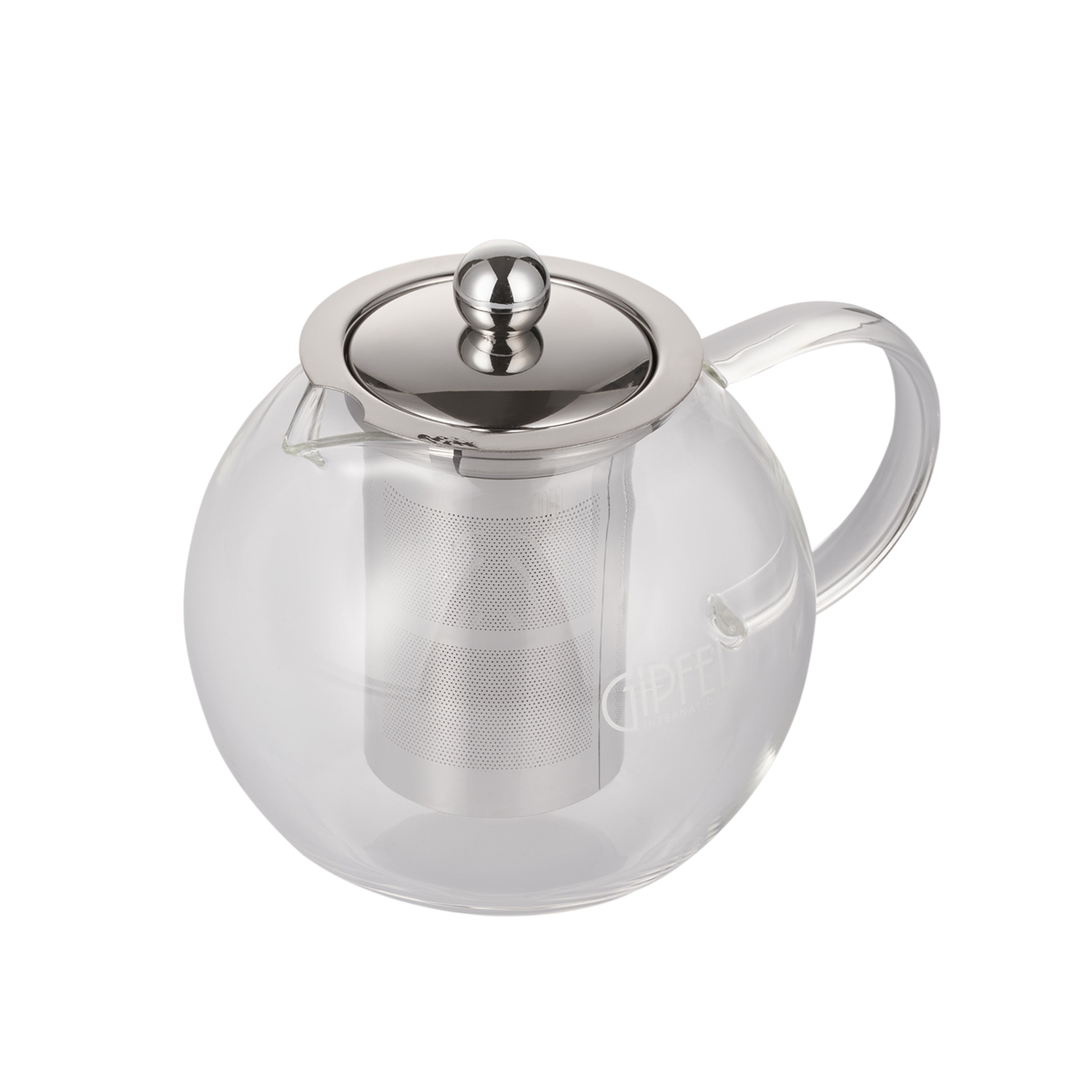 картинка 8554 GIPFEL Стеклянный заварочный чайник с фильтром Lavida 1000мл от магазина Gipfel