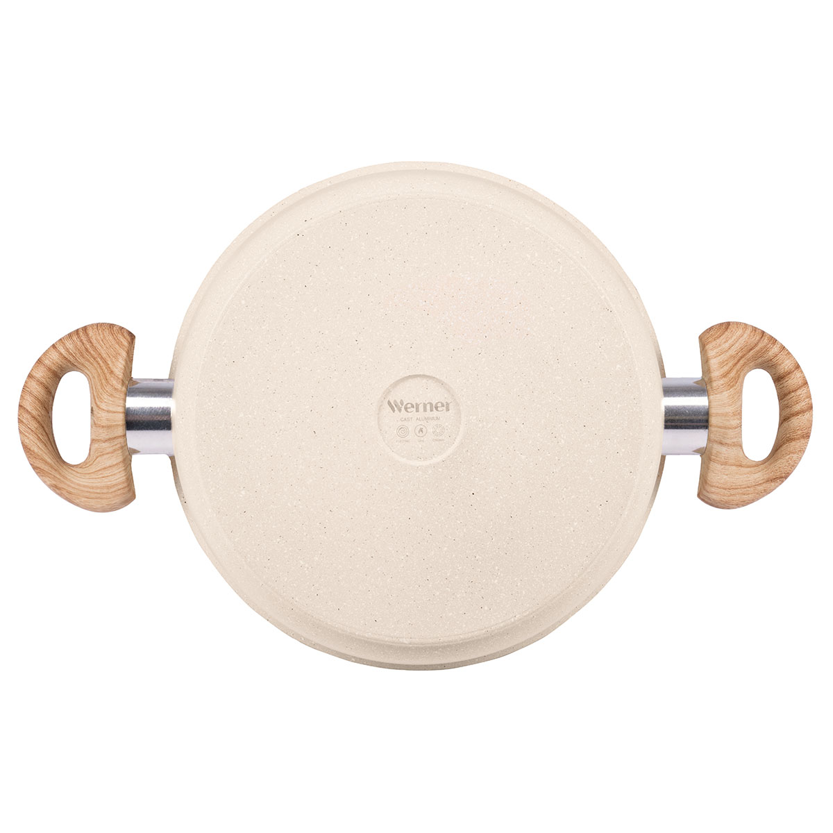 Алюминиевая кастрюля Werner Letizia 52204 22 см/3.3 л фото