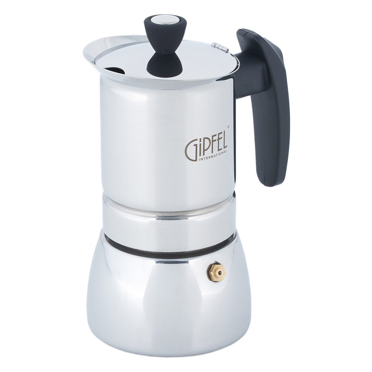 картинка 5328 GIPFEL Гейзерная кофеварка VALS 13,2х18,2см/200мл на 4 чашки от магазина Gipfel