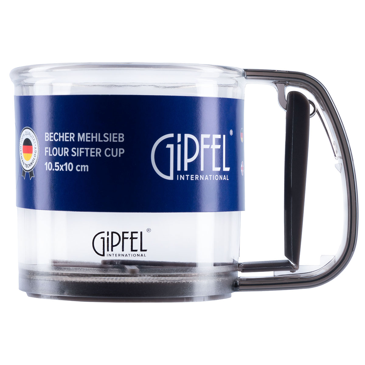 Кружка-сито для просеивания муки Gipfel 51733 10,5 см фото