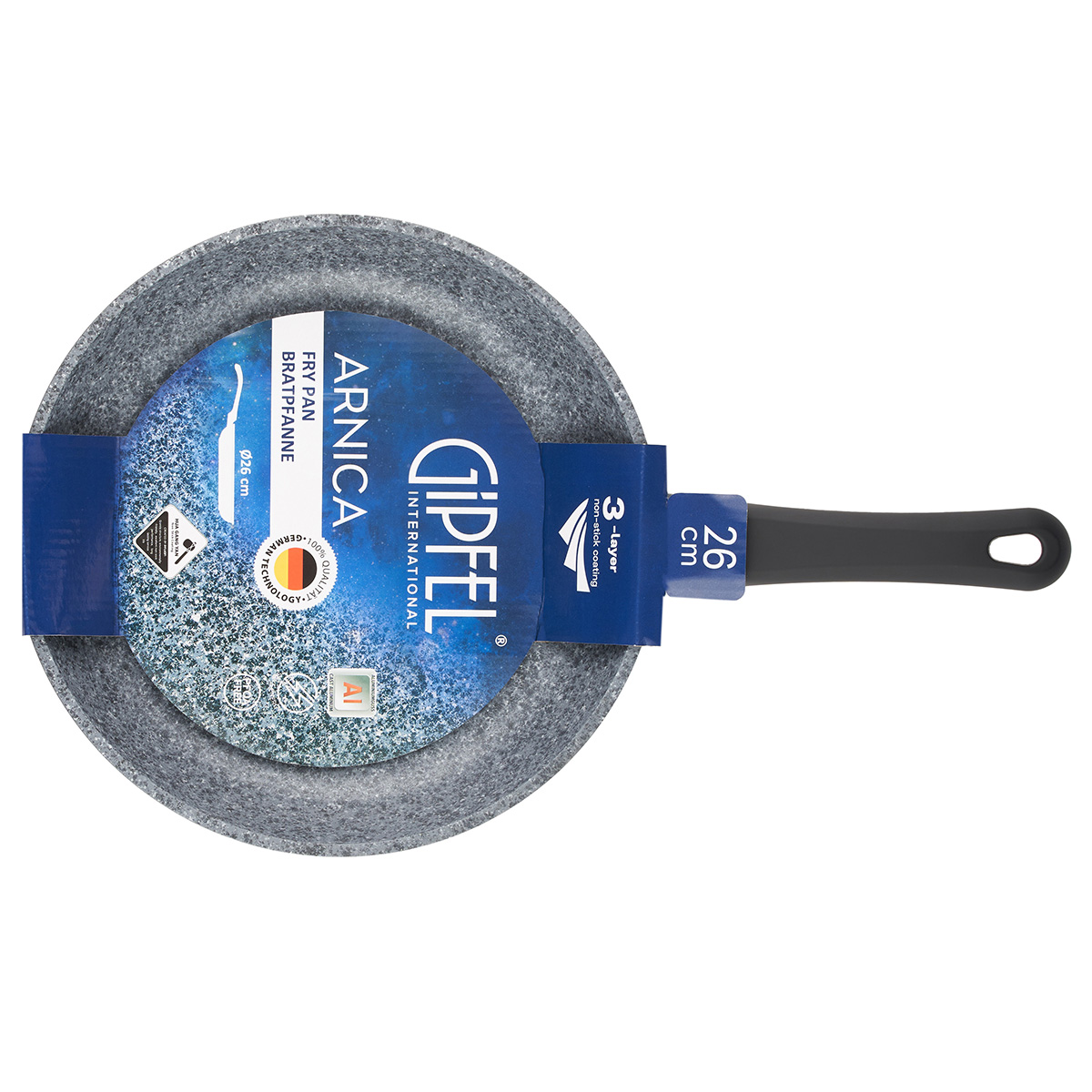 Алюминиевая сковорода Gipfel Arnica 51265 26 см фото