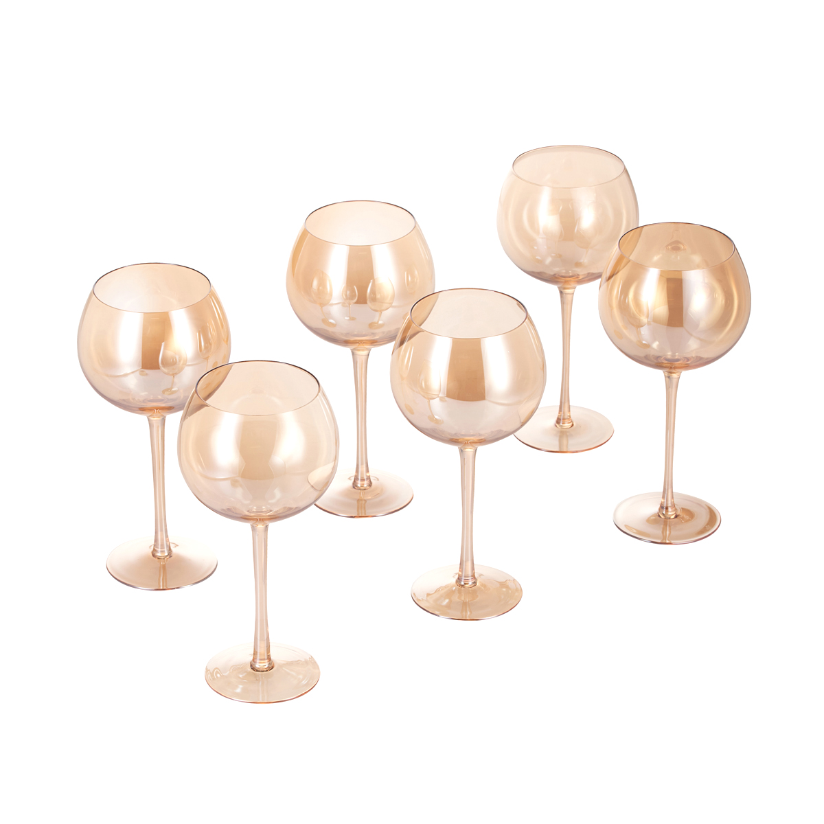 Набор бокалов Gipfel Oro 41202 670 мл 6 предметов фото