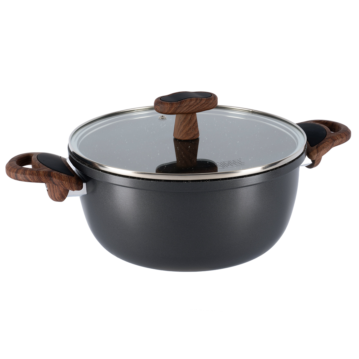 Алюминиевая кастрюля Gipfel Pola 2668 22 см/3,1 л фото