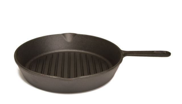 Cковорода-гриль DILETTO круглая 26x5см. Материал: чугун. Цвет: черный от магазина Gipfel 2750