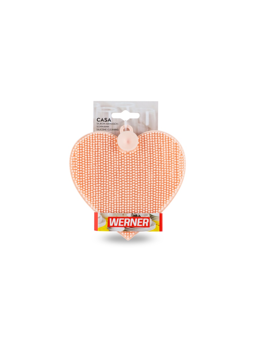 Силиконовая губка для мытья посуды Werner Casa 50266 фото