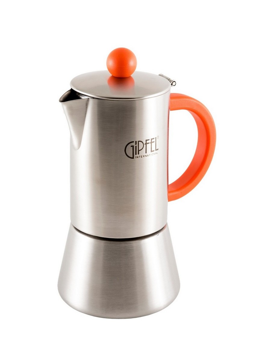 картинка 5316 GIPFEL Гейзерная кофеварка CRUPP 200мл/ 4 чашки от магазина Gipfel