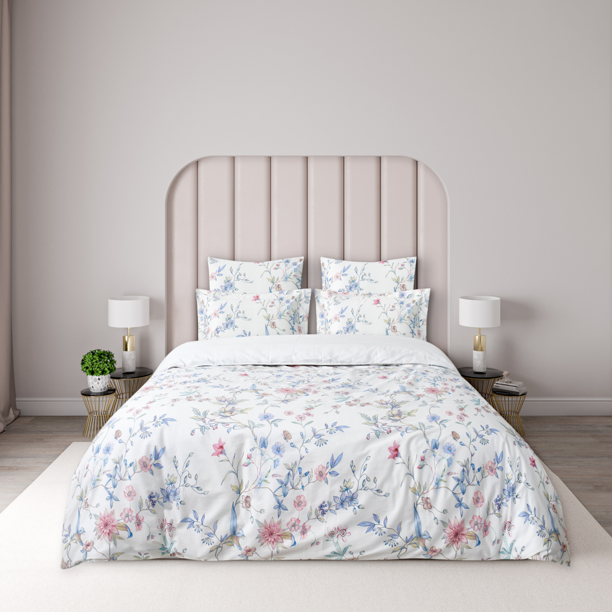 Комплект постельного белья двуспальный евро Gipfel Felicia 42727 фото