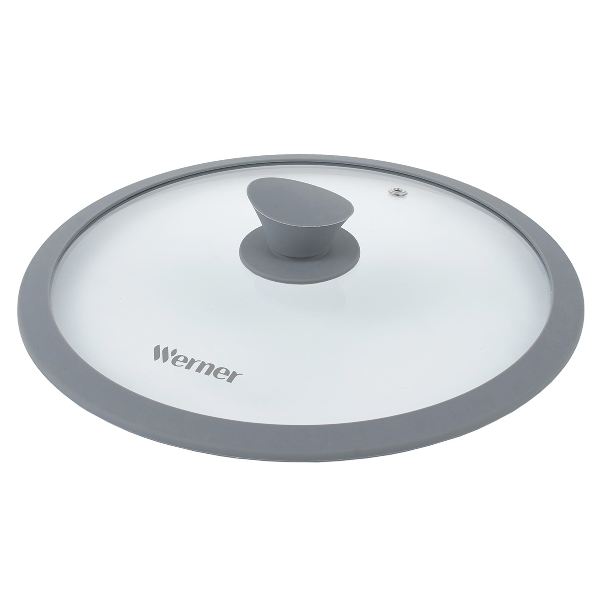 Крышка стеклянная Werner Grigio 51225 26 см фото
