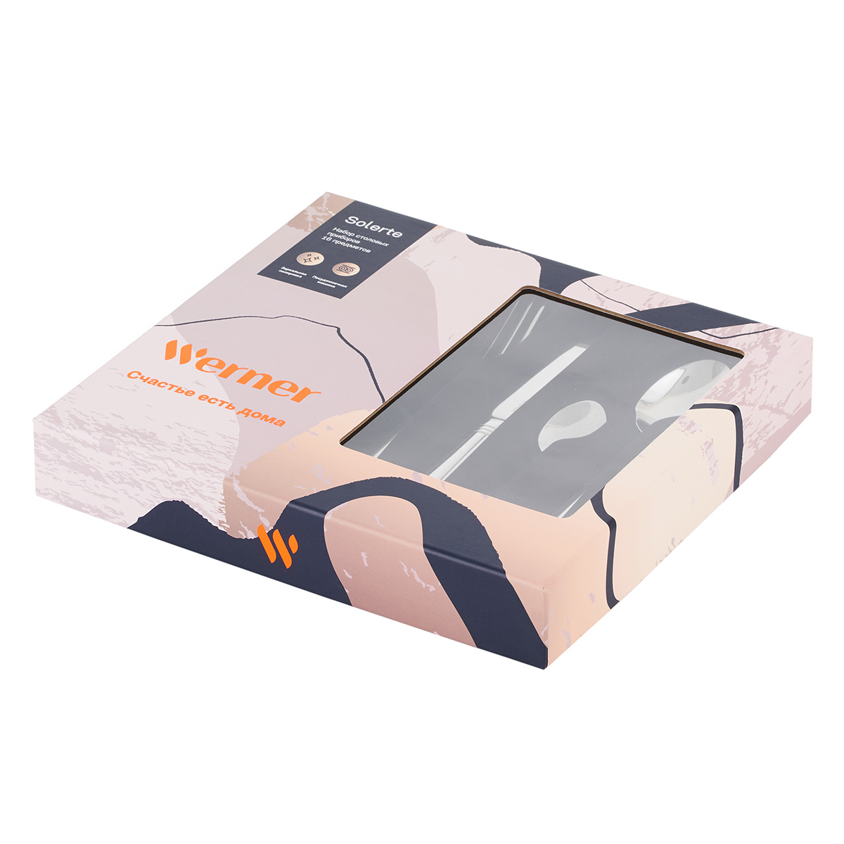 Набор столовых приборов Werner Solerte 51234 16 предметов фото