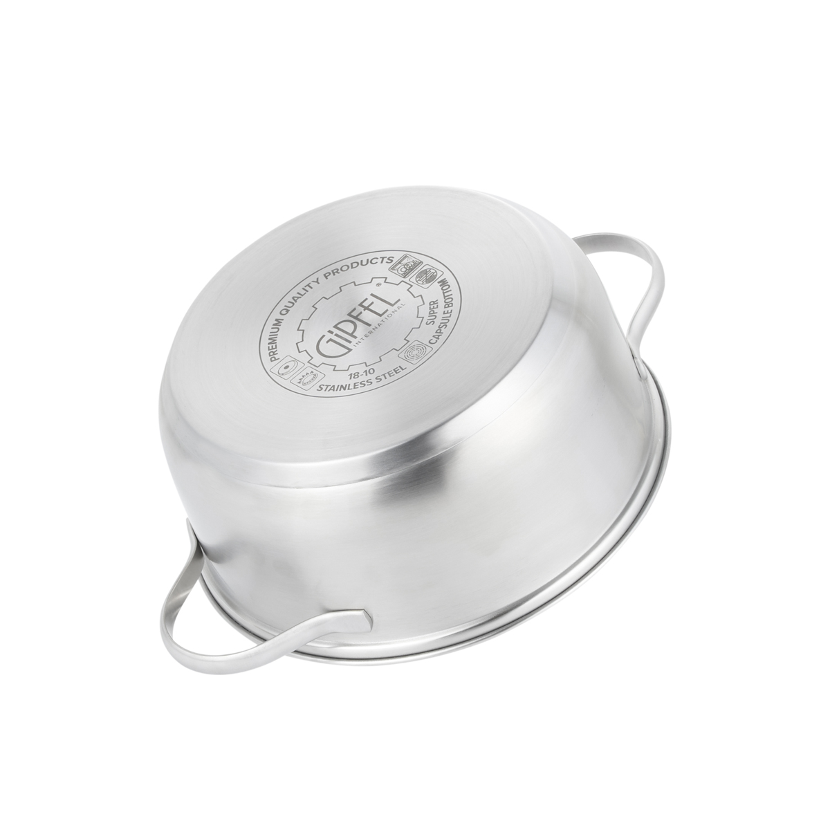 Кастрюля из нержавеющей стали Gipfel Azalea 51060 20 см/2,3 л фото