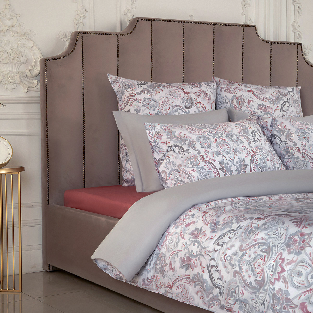 Комплект постельного белья двуспальный евро Gipfel Barocco 42665 фото