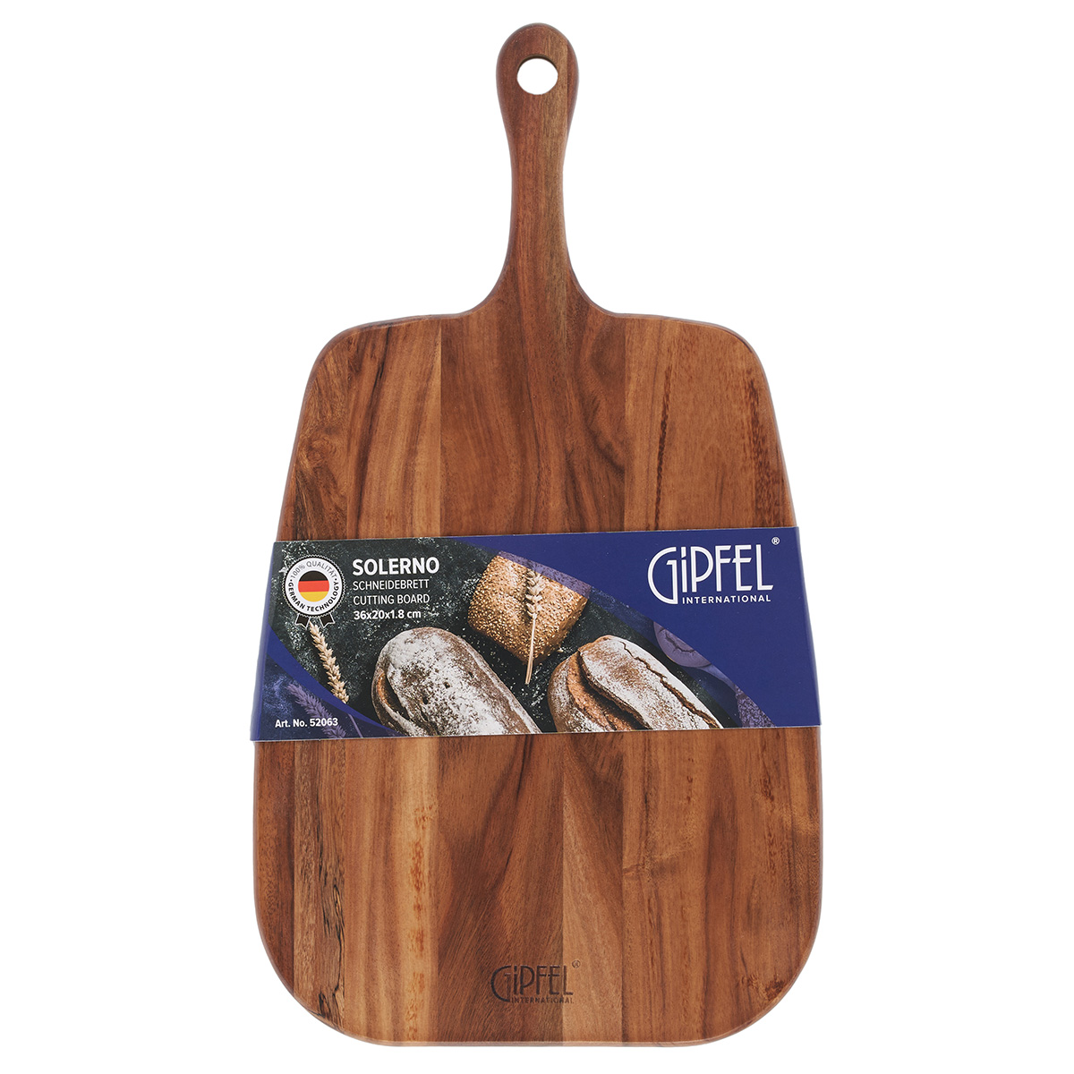 Доска разделочная Gipfel Solerno 52063 36х20x1,8 см фото