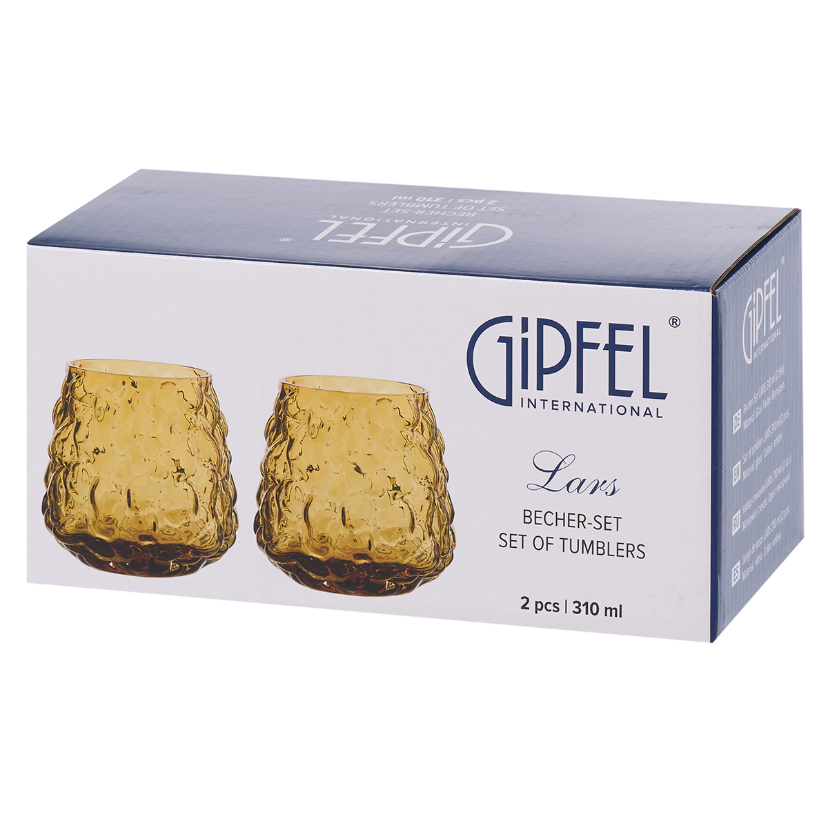 Набор стаканов Gipfel Lars 52594 310 мл 2 предмета фото