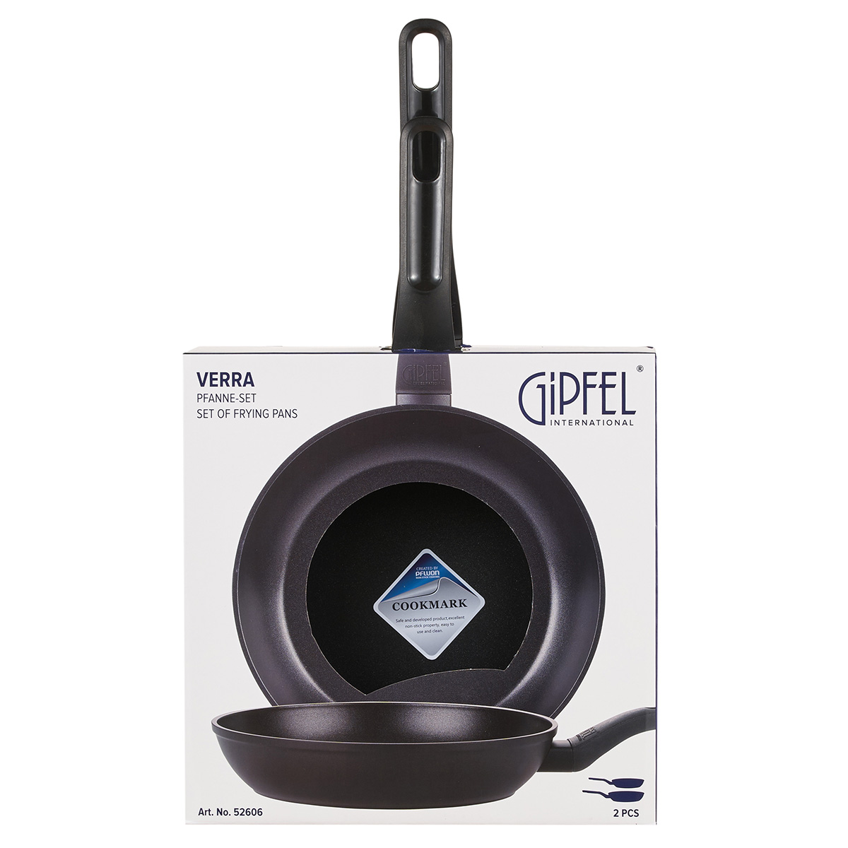 Набор из двух сковород Gipfel Verra 52606 20 и 24 см фото