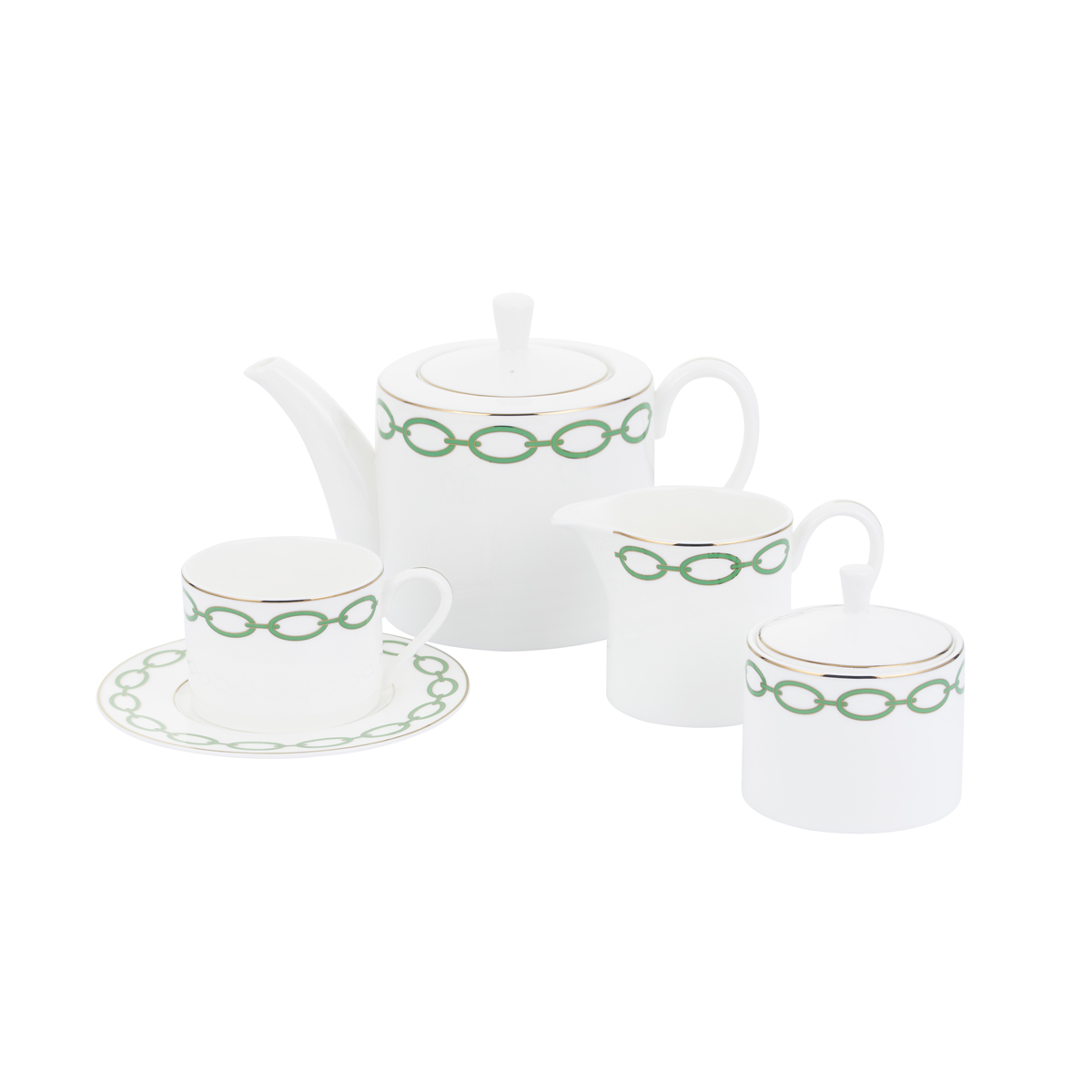 Сервиз чайный Gipfel Rome 42209 15 предметов фото