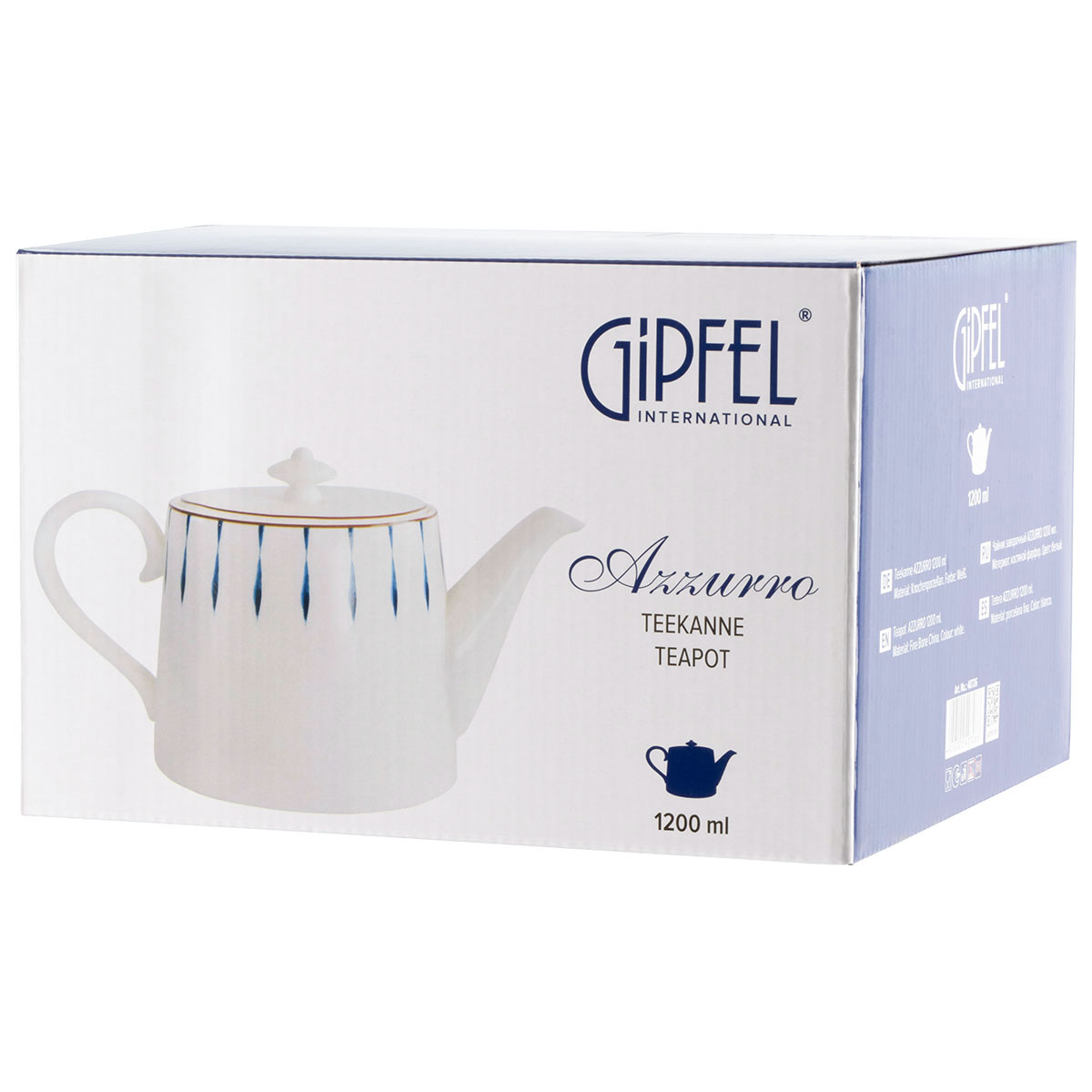 Чайник заварочный Gipfel Azzurro 40726 1,2 л фото