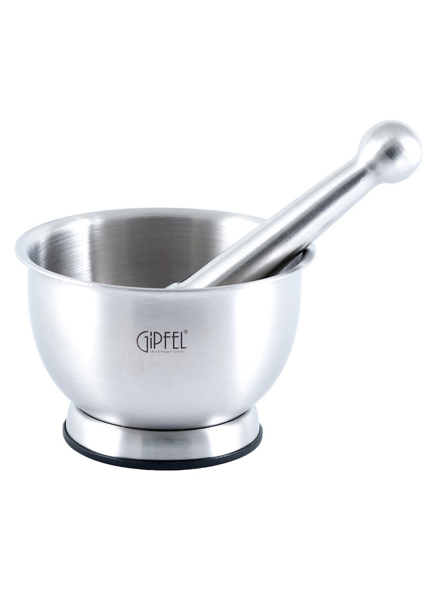 картинка 5452 GIPFEL Ступка с пестиком 11 см (нерж. сталь) от магазина Gipfel