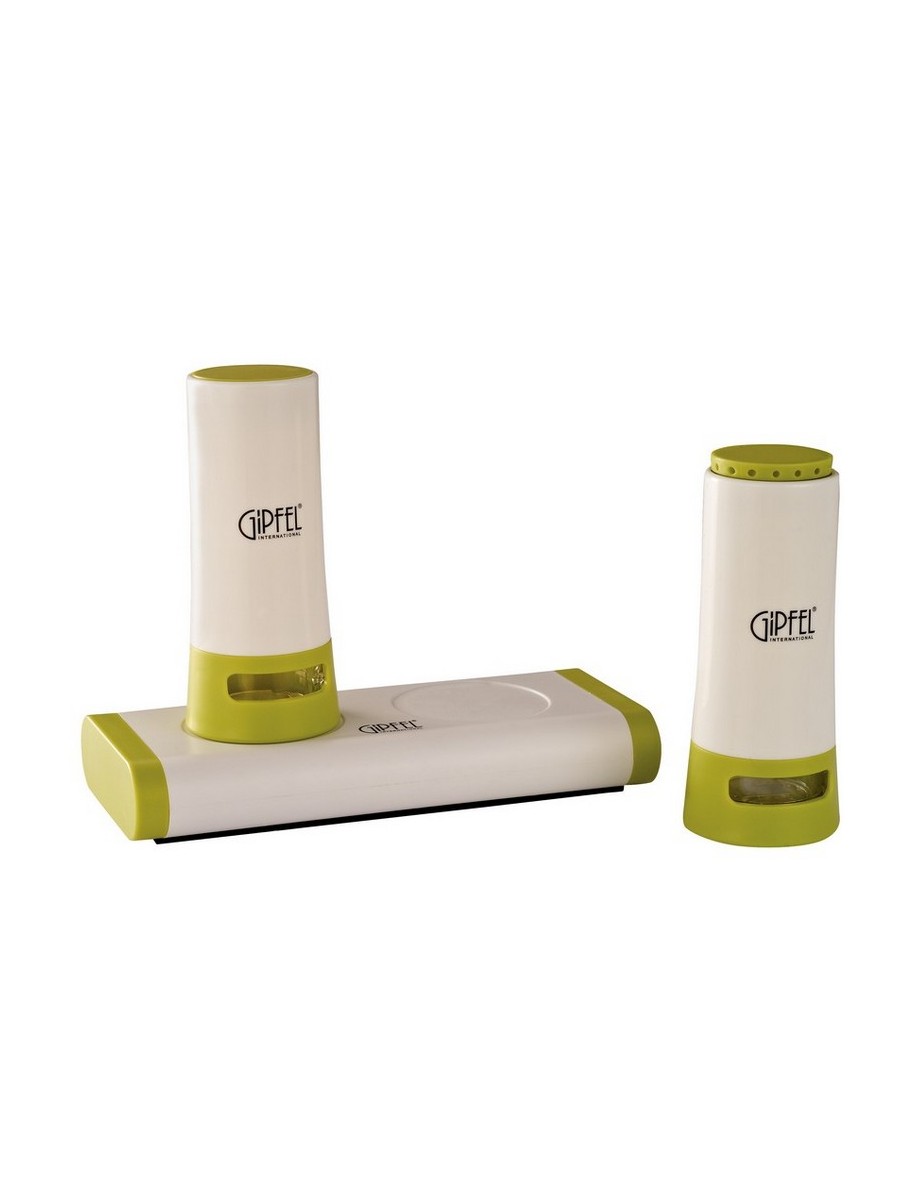 картинка 9027 GIPFEL Набор для приправ 3 пр.MERCURY 14х8х12 см от магазина Gipfel