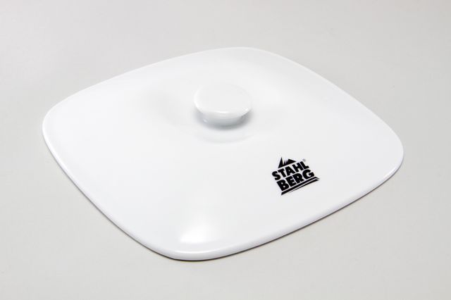 картинка 5889-S STAHLBERG Крышка фарфоровая к мармиту 5875-S от магазина Gipfel