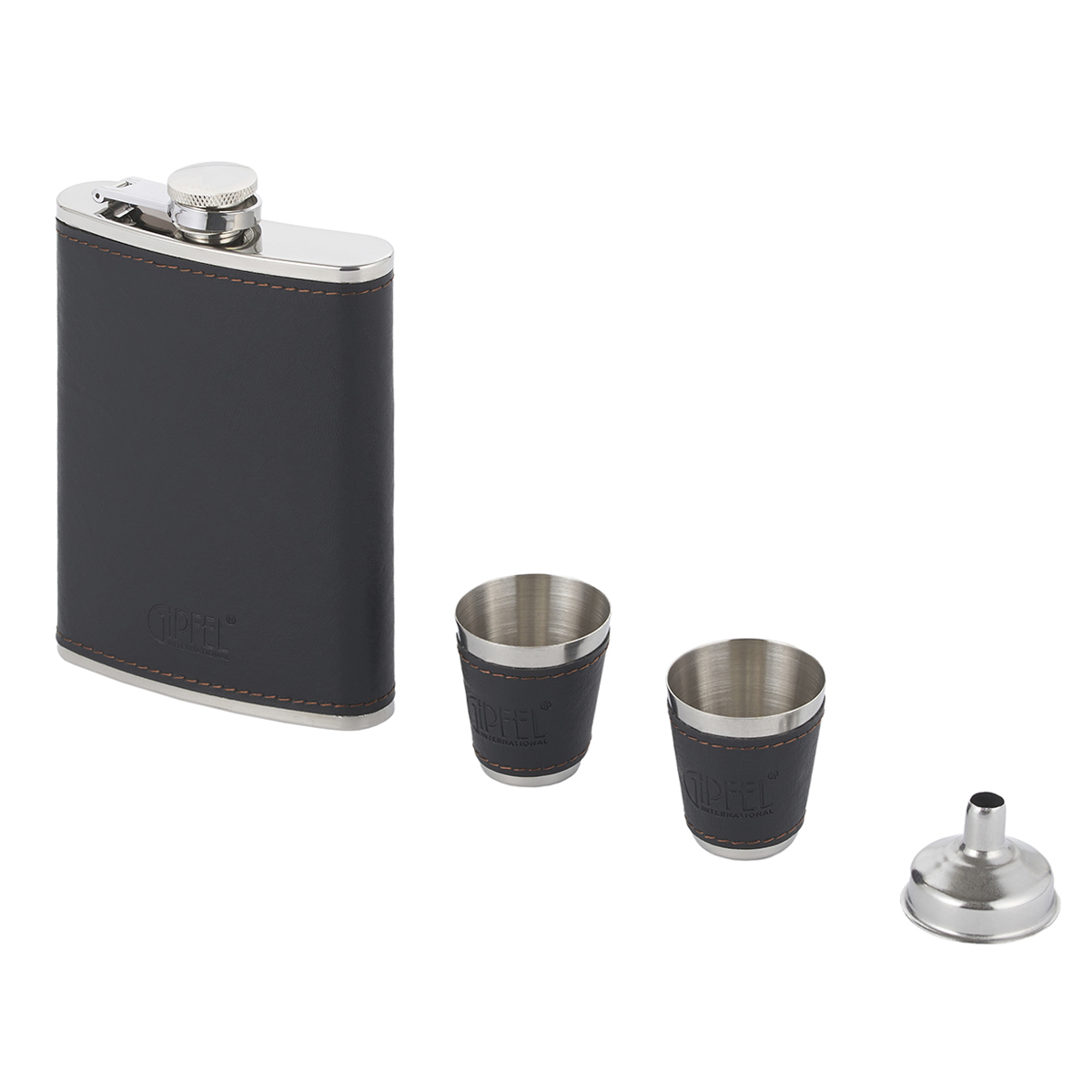 Набор фляга и стопки Gipfel Gringo 51080 фото