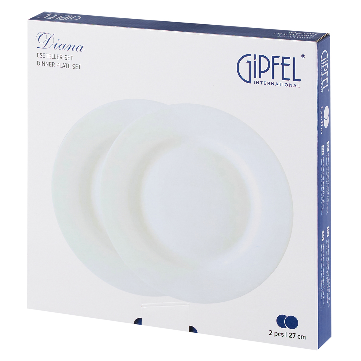 Набор тарелок обеденных Gipfel Diana 43222 27 см фото